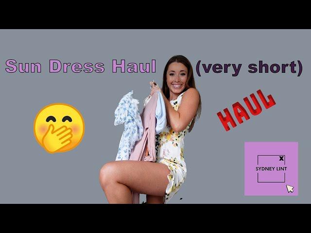 Sun dress Haul 2023