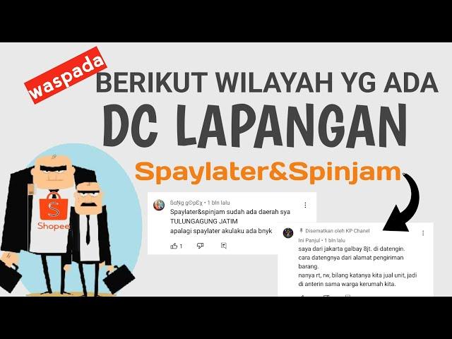 WASPADA!!  INI DIA WILAYAH YG ADA DC LAPANGAN SHOPEE 2023