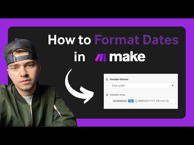 How to Format Dates in Make.com!