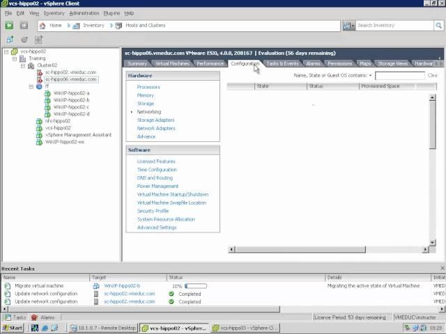 Troubleshooting a VMware vNetwork Distributed Switch