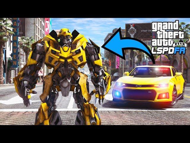 Bumblebee Undercover Police Officer in GTA 5!!