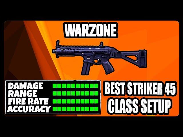 NEW OVERPOWERED STRIKER 45 CLASS SETUP IN WARZONE! BEST STRIKER 45 CLASS SETUP!