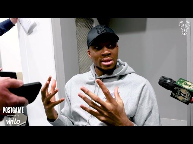 Giannis Antetokounmpo Postgame Media Availability | 03.01.25