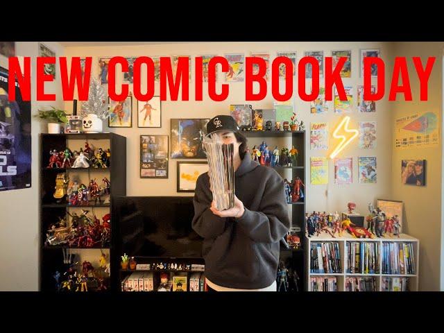 New comic book day vlog! | INSANE week for comics!