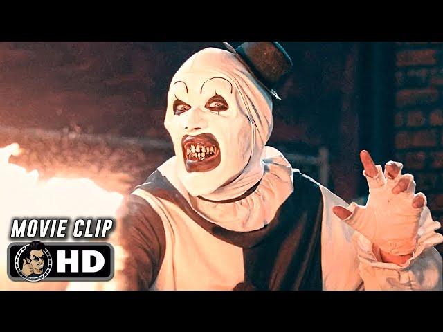 TERRIFIER 2 | Bloodbath at the Clown Cafe (2022) Movie CLIP HD