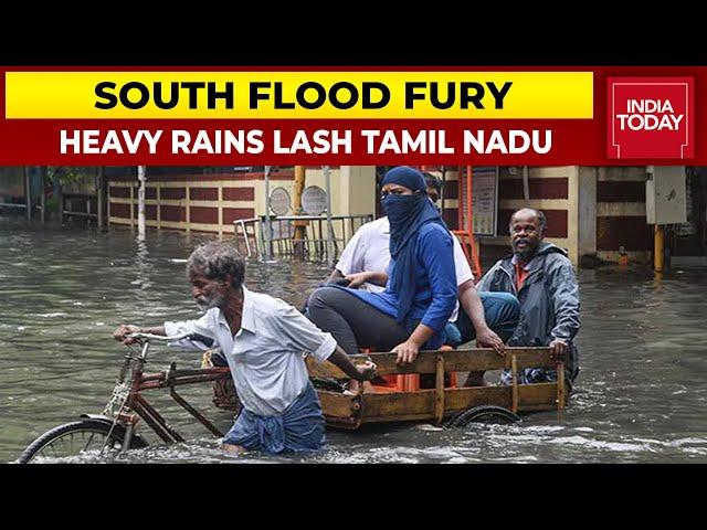 Heavy Rains Lash Tamil Nadu: Schools Shut In Chennai, 20 Other Districts