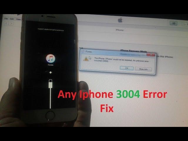 Iphone 6 3004 Error fix