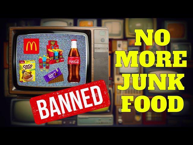 Junk Food TV Ads Are FINISHED