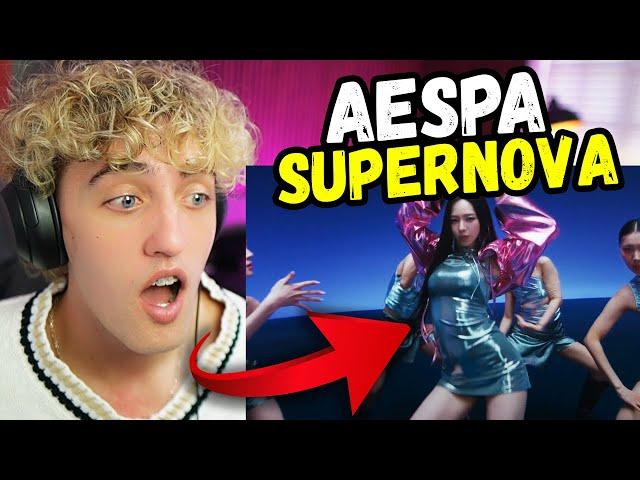 KARINA CHILL! aespa 에스파 'Supernova' MV - REACTION