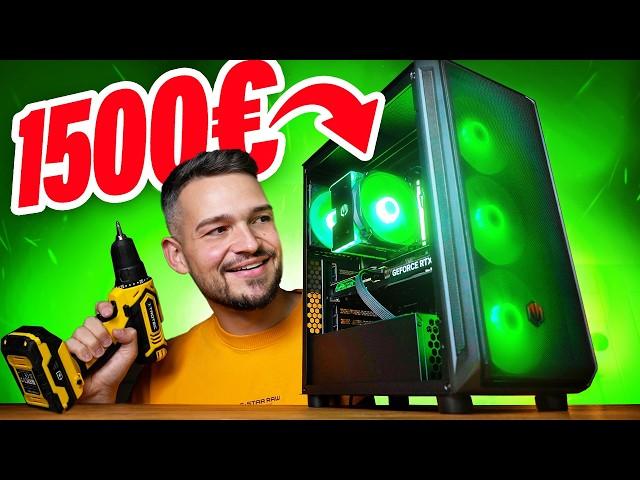 Wir bauen & testen den 1500€ Gaming PC!! (2024)