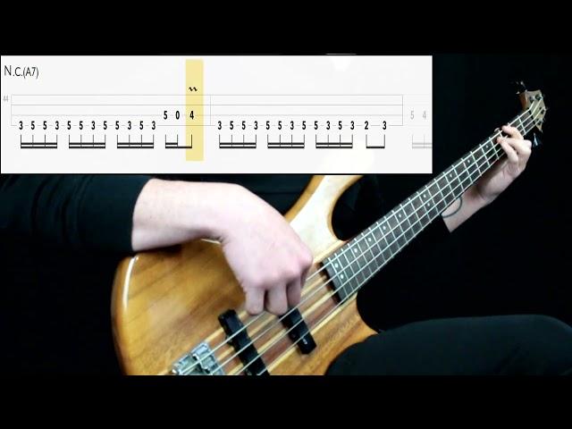 Stone Temple Pilots - Wicked Garden (Bass Cover) (Play Along Tabs In Video)