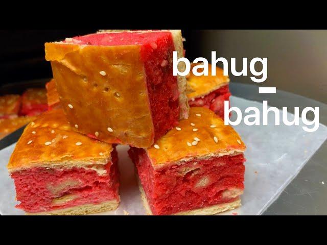 Bahug - bahug / Pan de Pula (with a perfect crust)| Filipino Style Bread Pudding