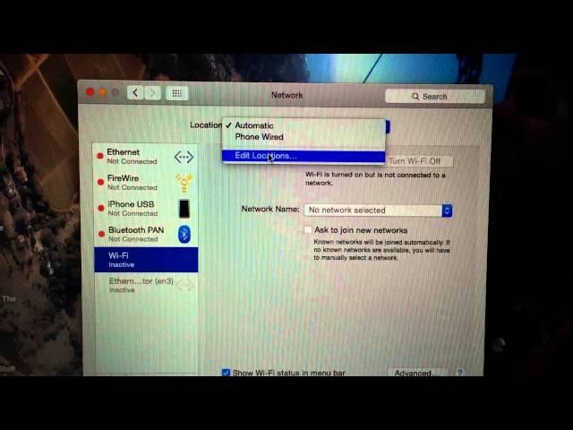 How to Fix Wi-Fi / Network Issues on Mac