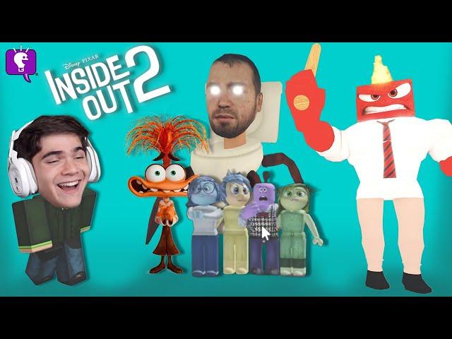 Roblox Inside Out 2 OBBY and ANGRY is After ME on HobbyFamilyTV