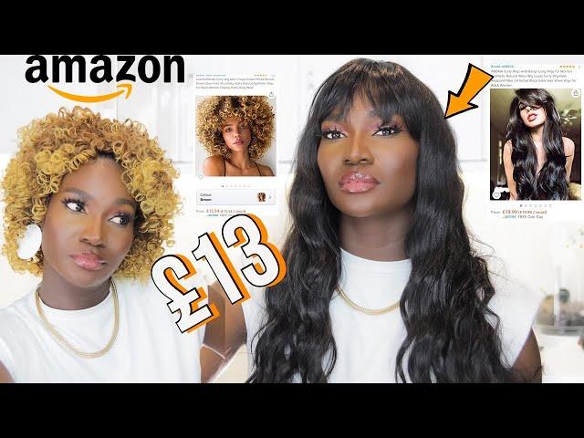 TESTING CHEAP WIGS FROM AMAZON * shocked * | AMAZON WIGS UNDER £20