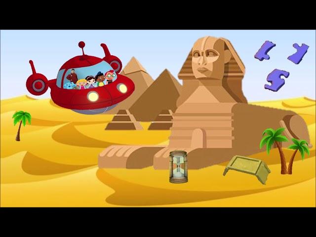 Little Einsteins Blues Clues 1st clue from The Puzzle of the Sphinx