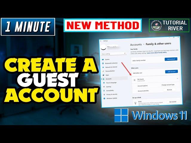 How To Create A Guest Account In Windows 11  [ Easy Steps ] 2024