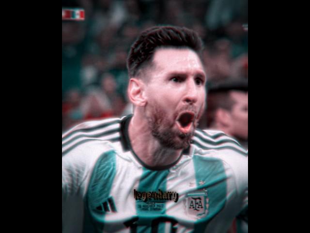 World Cup Messi is scary #aftereffects #argentina #edit #football #fypシ #goat #messi