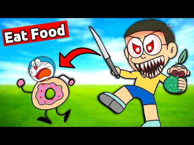 Nobita Eating Every Food  || Funny Game 