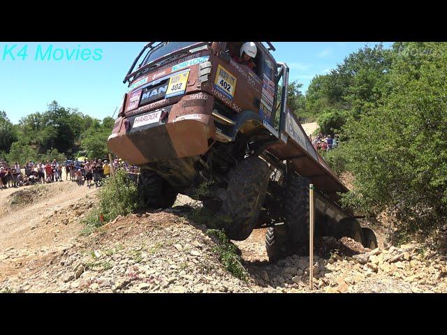 8x8 Mercedes-Benz, MAN Trucks in Truck Trial @ Montalieu-Vercieu 2019