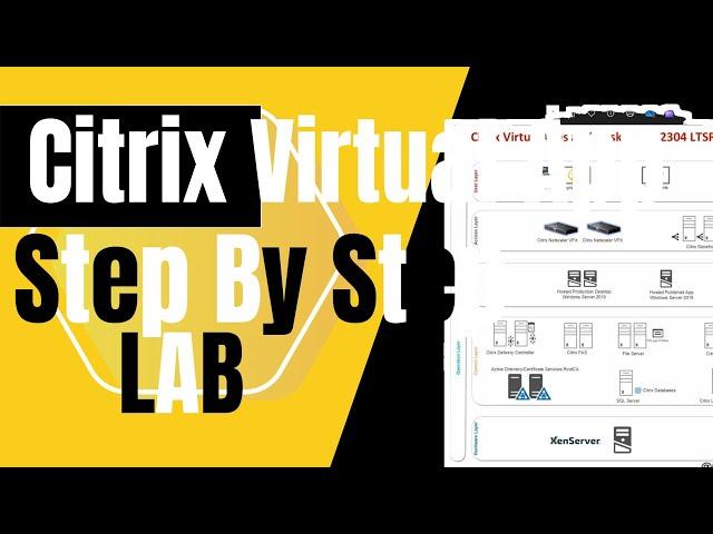 Citrix Virtual Apps and Desktop LAB  | Complete  Citrix Training for Beginners and Professionals