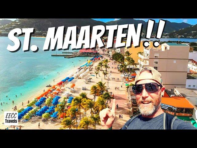 WHAT AN AMAZING PORT!!  Our First Time in St. Maarten - Harmony of the Seas