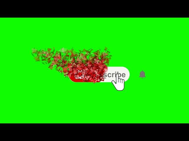 Green Screen Subscribe Button Animated Top 5 RiyasTutorials Royalty Free Video #Greenscreen