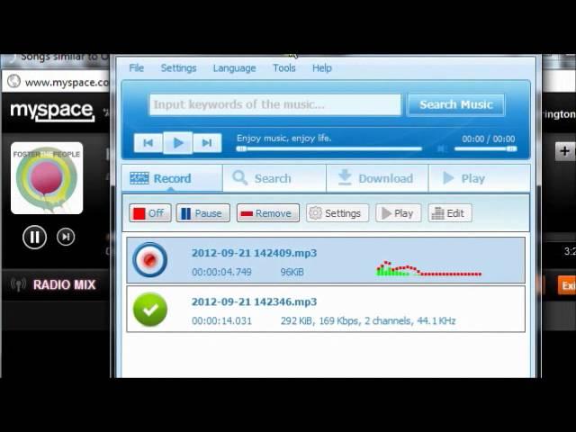 How to download mp3 from MySpace?[New way 2012]