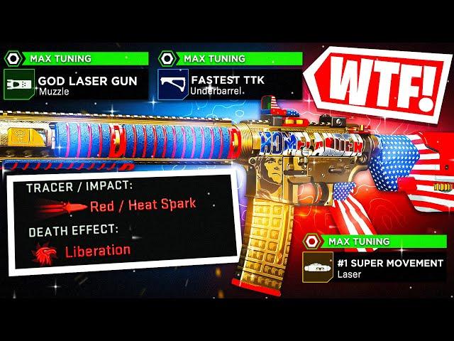 *NEW* HOMELANDER M4 BUILD SHOOTS LASERS in MW2 AFTER UPDATE  (Best M4 Class Setup Tuning Loadout)