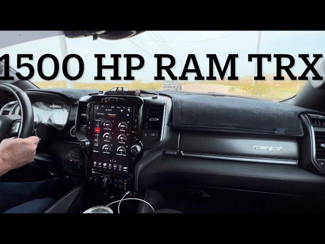 1500HP RAM TRX 0-160 MPH!!