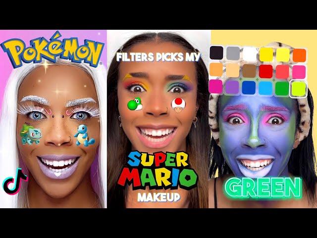 CUTE  or FAIL?  The Most Viral TIKTOK FILTERS PICK MY MAKEUP 2023 | ATARAH MAYHEW