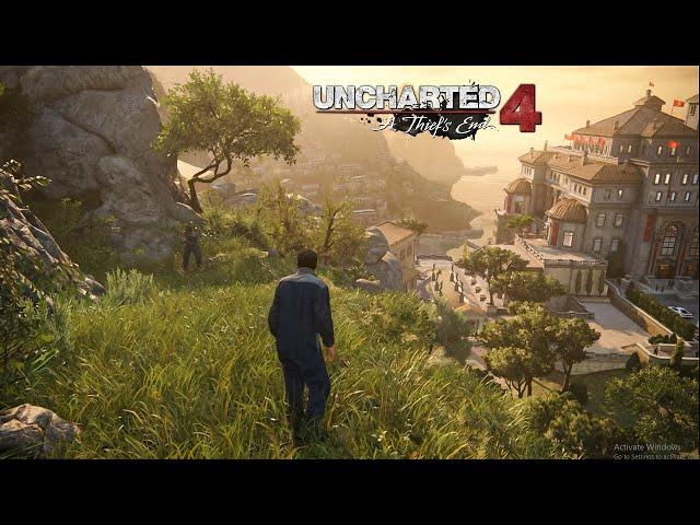 Uncharted 4: A Thief's End PC Gameplay | Ultra graphic quality | Ones a thief..