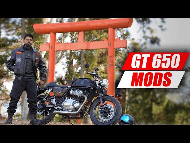 GT 650 modifications  II   Indian in Japan II