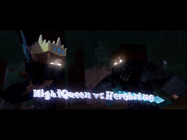 "Be free" {NightQueen vs Herobrine} [Minecraft fight animation] (read desc/чит.опис) (Reloading)