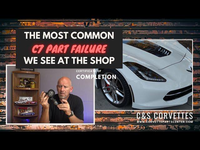 The most common C7 Corvette part failure  we see at our shop