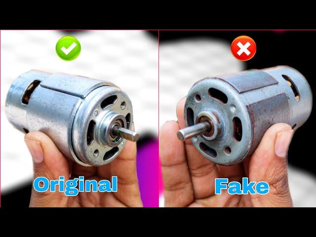 Orginal 775 Motor VS Fake 775 Motor