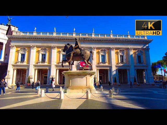 Rome - Campidoglio in 4K