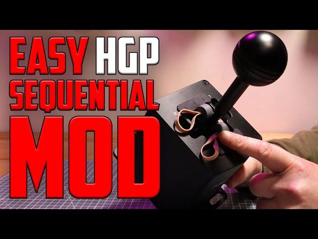 Moza HGP Shifter | Simple sequential MOD [GUIDE]