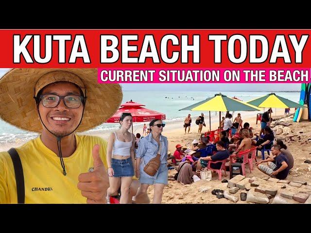 Kuta beach Bali, Kuta beach current situation now!!