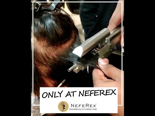 6D HAIR EXTENSIONS | PERMANENT EXTENSIONS | FIRST TIME IN INDIA ONLY WITH NEFEREX