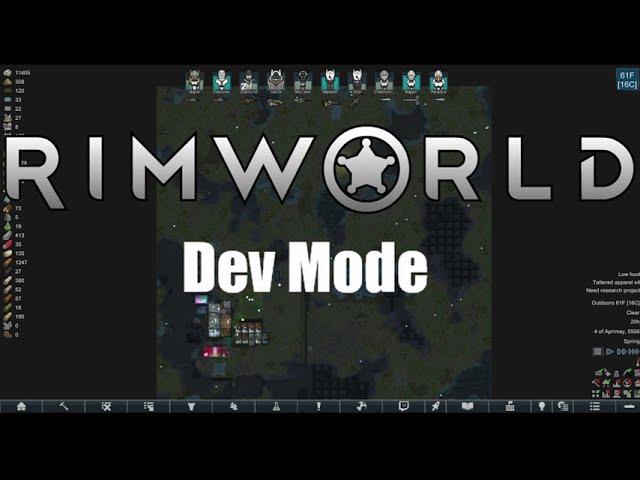 Rimworld Dev Mode - Spawn Raids