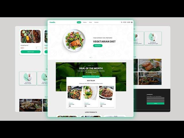 Online Restaurant Website + Backend | PHP Project 2024