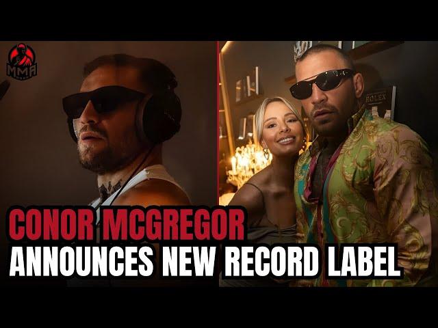Conor McGregor announces his new record label GREENBACK RECORDS