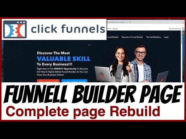 Improve Your ClickFunnels Pages with This Simple Hack - Funnel Builder Page Redesign