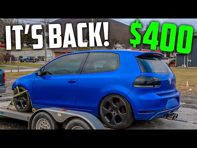 My $400 Golf GTI is Back!