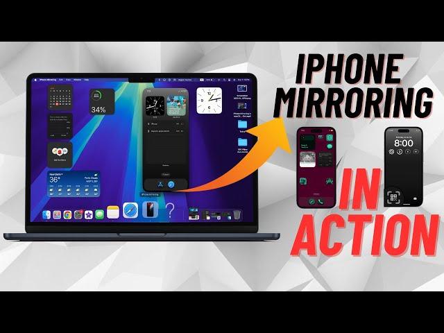 iPhone Mirroring in macOS 15 Sequoia Beta 2: Hands On & First Impressions!