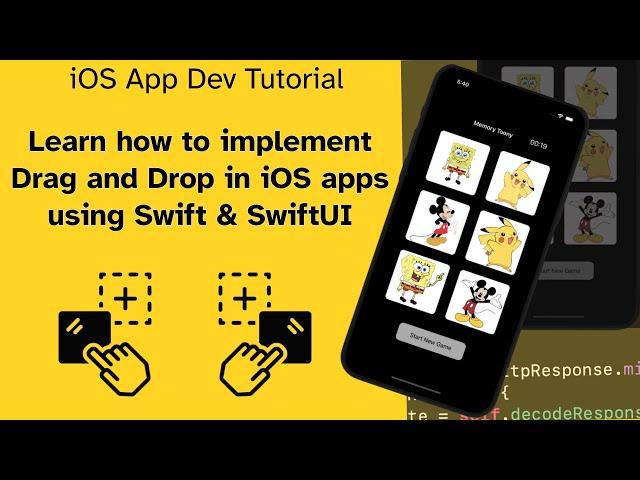 How to implement Drag and Drop in iOS  [SwiftUI]