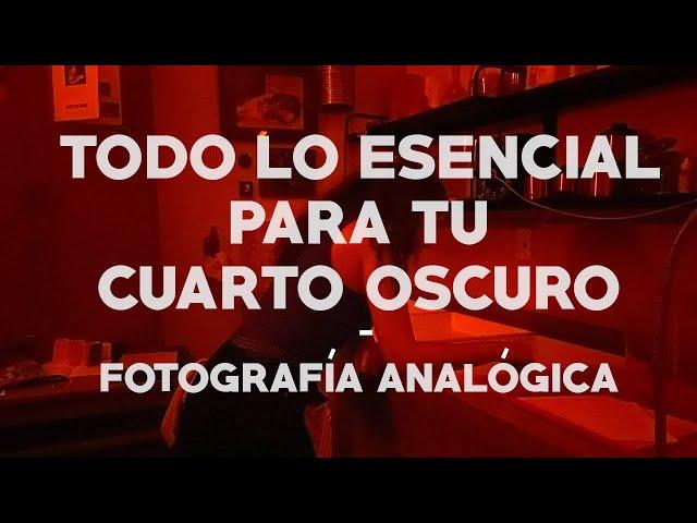 Fotografía Analógica - Todo lo Esencial para tu Cuarto Oscuro