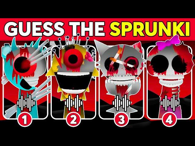 Guess The PHASE 7 SPRUNKI Characters By Their VOICE?  Incredibox Sprunki Mod Quiz