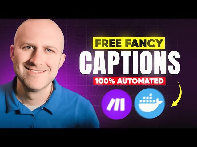 FREE & Automated Video Captions (with Make.com)